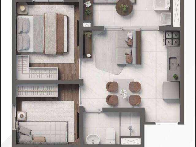 #1898 - Apartamento para Venda em São Paulo - SP - 2